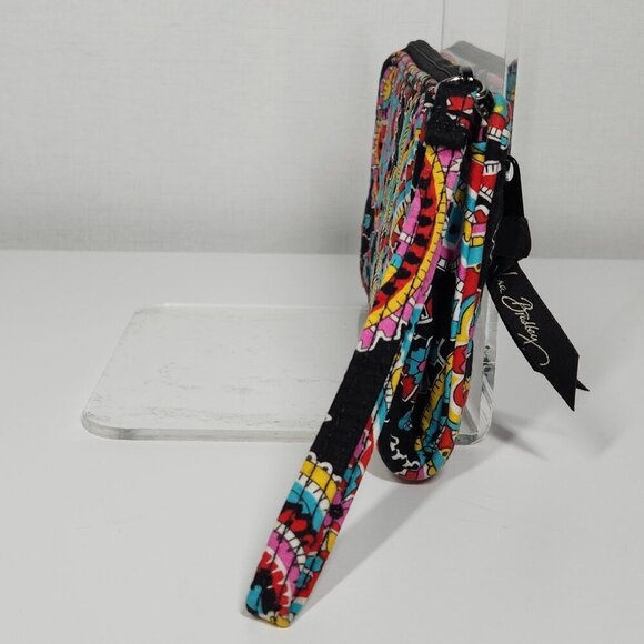 Vera Bradley Parisian Paisly and Floral Wristlet Wallet - Picture 6 of 8